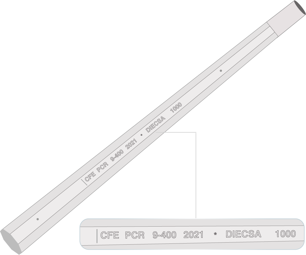 Poste de Concreto 9-400